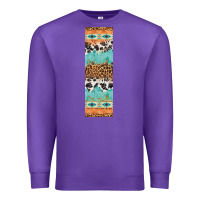 Purple fall pattern Premium Sweatshirt - Artiststas