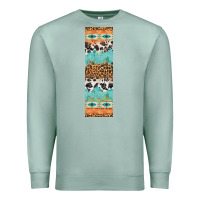 Seafoam fall pattern Premium Sweatshirt - Artiststas