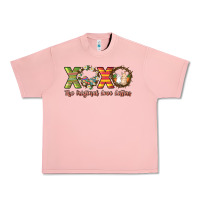 Salmon Xoxo the original love letters Easter Day Urban Heavy Tee - HowdyJamesFarm