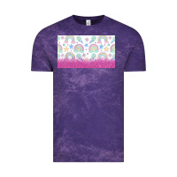 Cloud Purple doodle doodle rainbow Vintage Tee - TumblerDesignByShophia