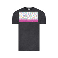 Vintage Black doodle doodle rainbow Vintage Tee - TumblerDesignByShophia