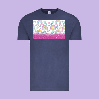 Doodle Doodle Rainbow Vintage Tee Designed By Tumblerdesignbyshophia