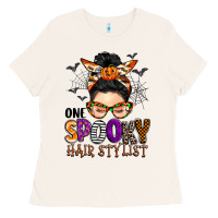 Bone one spooky hair stylist Ladies Tee - BarkalooDesign