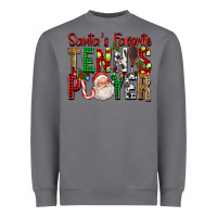 Storm Santa's Favorite Tennis Player For Christmas Heavyweight Sweatshirt - FaDigitalArtStudio