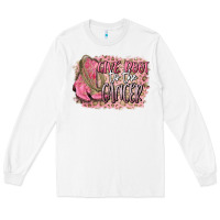White give boot to the cancer Long Sleeve Tee - CowGirlArtShop