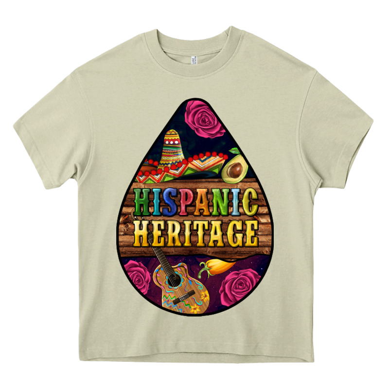 Teardrop Hispanic Heritage Heavy Core Tee by BundleAndBundleShop | Teevron