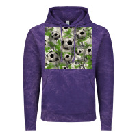 Cloud Purple Soccer tumbler Vintage Hoodie - HowdyJamesFarm