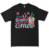 Black some bunny needs coffee easter Premium Tee - Jasminsmagicworld