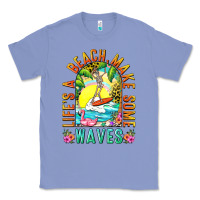 Colony Blue Life's a beach make some waves Classic Tee - NancyCooperArtShop