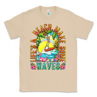 Mushroom Life's a beach make some waves Classic Tee - NancyCooperArtShop