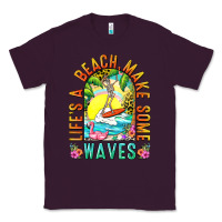 Plum Life's a beach make some waves Classic Tee - NancyCooperArtShop