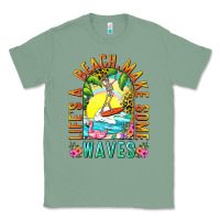 Sage Life's a beach make some waves Classic Tee - NancyCooperArtShop