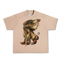 Burro Cowboy boots western Urban Heavy Tee - HowdyJamesFarm