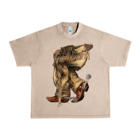 French Oak Cowboy boots western Urban Heavy Tee - HowdyJamesFarm