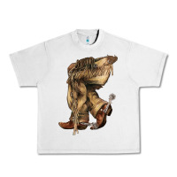 Lunar Rock Cowboy boots western Urban Heavy Tee - HowdyJamesFarm
