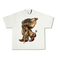 Pistachio Cowboy boots western Urban Heavy Tee - HowdyJamesFarm