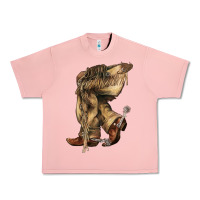 Salmon Cowboy boots western Urban Heavy Tee - HowdyJamesFarm
