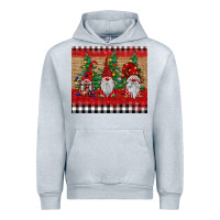 Heather Grey Christmas gnomes Urban Hoodie - BarkalooDesign
