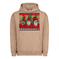 Pigment Burro Christmas gnomes Urban Hoodie - BarkalooDesign