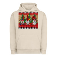 Pigment French Oak Christmas gnomes Urban Hoodie - BarkalooDesign