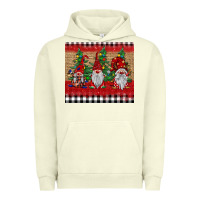Pigment Pistachio Christmas gnomes Urban Hoodie - BarkalooDesign