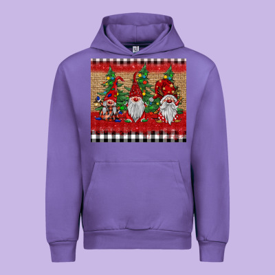 Christmas Gnomes Urban Hoodie Designed By Barkaloodesign