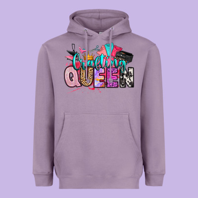 Crafting Queen Heavyweight Hoodie Designed By Artiststas