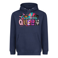 Navy crafting queen Heavyweight Hoodie - Artiststas