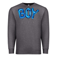 Charcoal Heather Balloon Boy Premium Sweatshirt - Artiststas