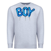 Heather Grey Balloon Boy Premium Sweatshirt - Artiststas