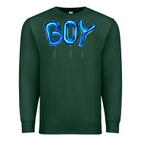Sports Green Balloon Boy Premium Sweatshirt - Artiststas