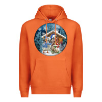 Carrot Winter Farm Animals Premium Hoodie - FaDigitalArtStudio