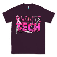 Plum Breast Cancer Facility Tech Classic Tee - texasbilliewilder