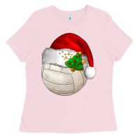 Bubblegum Pink Christmas sports Ladies Tee - BarkalooDesign