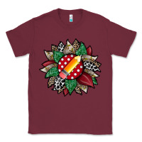Burgundy teacher sunflower Classic Tee - RacoonDesign