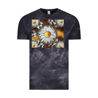 Cloud Black western daisy and cowhide tumbler tbs Vintage Tee - TumblerDesignByShophia