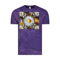 Cloud Purple western daisy and cowhide tumbler tbs Vintage Tee - TumblerDesignByShophia
