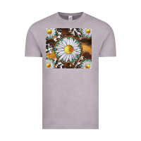 Vintage Zinc western daisy and cowhide tumbler tbs Vintage Tee - TumblerDesignByShophia