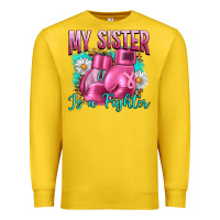 Lemon Breast Cancer My Sister Is A Fighter Premium Sweatshirt - Artiststas