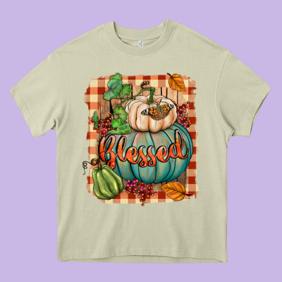 Blessed Heavy Core Tee Designed By Bundleandbundleshop