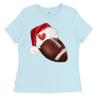Baby Blue christmas sports Ladies Tee - BarkalooDesign