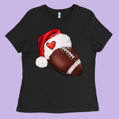 Christmas Sports Ladies Tee Designed By Barkaloodesign