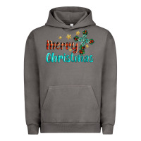 Pigment Tornado merry christmas turquoise gemstones cross Urban Hoodie - BarkalooDesign