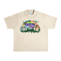 Sandshell Happy Easter Day rainbow Urban Heavy Tee - HowdyJamesFarm