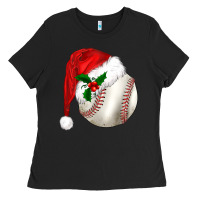 Black christmas sports Ladies Tee - BarkalooDesign