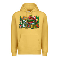Antique Gold Christmas Teacher Premium Hoodie - FaDigitalArtStudio