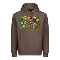 Coffee Christmas Teacher Premium Hoodie - FaDigitalArtStudio