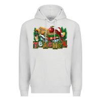 Dove Grey Christmas Teacher Premium Hoodie - FaDigitalArtStudio