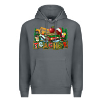 Rock Christmas Teacher Premium Hoodie - FaDigitalArtStudio