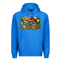 True Royal Christmas Teacher Premium Hoodie - FaDigitalArtStudio
